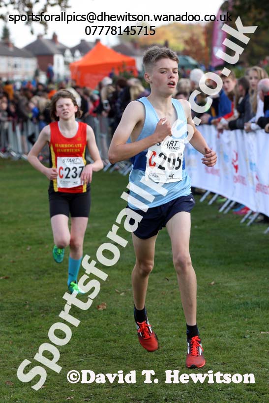 Boys under-15s Northern Cross Country Relays. Photo: David T. Hewitson/Sports for All Pics